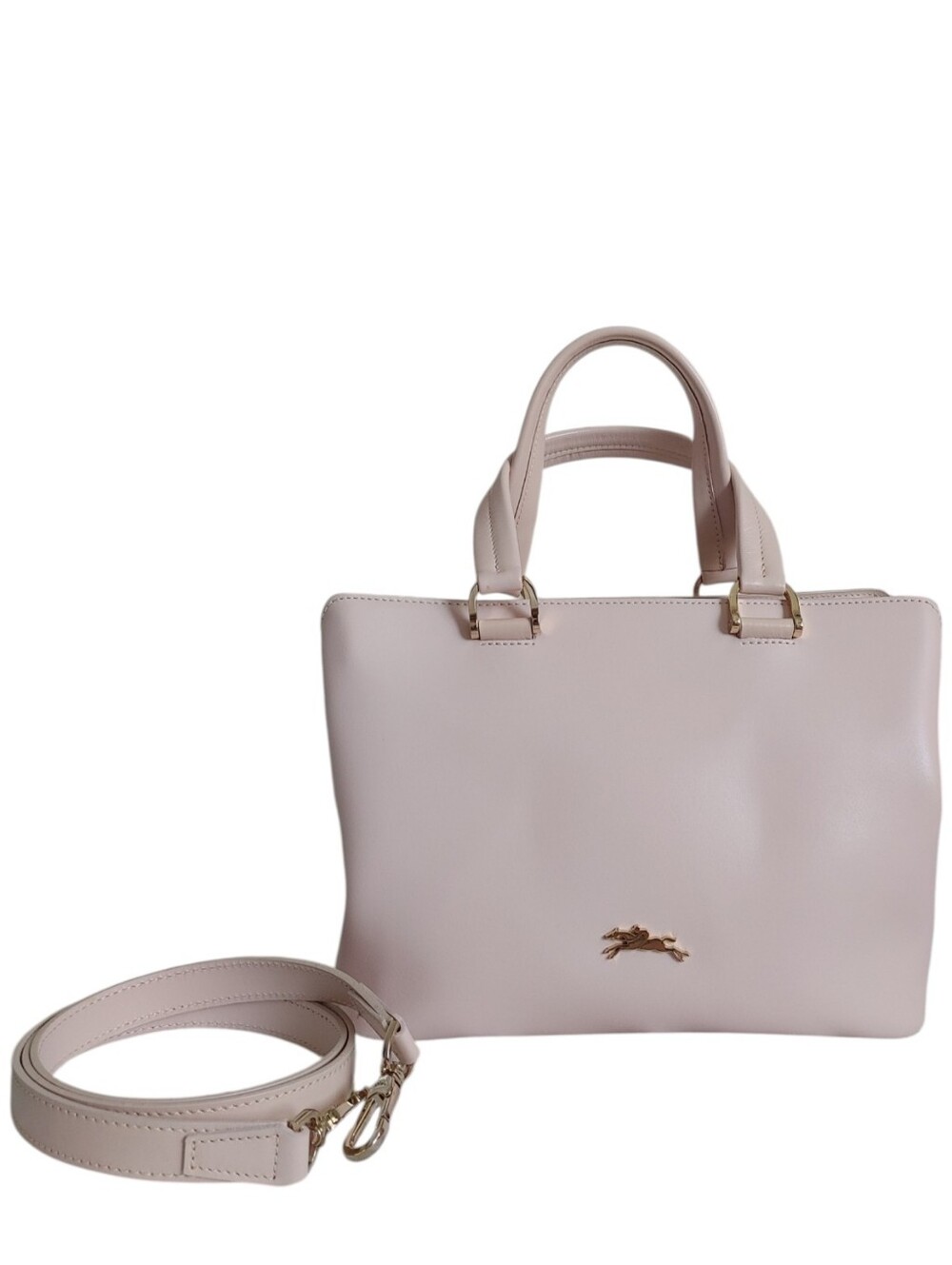 Longchamp Honore Leather 2-Way Handbag